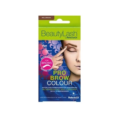 RefectoCil BeautyLash Pro Brown Colour Svetlo hnedá 8 aplikací