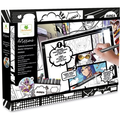 Artissimo Kreslící tablet s podsvícením Manga – Zboží Dáma