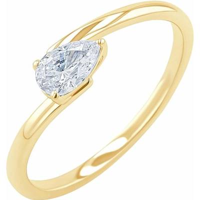 Eppi zásnubný prsteň s lab grown pear diamantom Carol RE47233