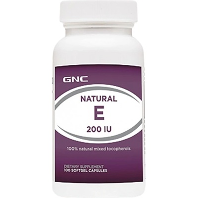 GNC Natural Vitamin E 400 IU [100 Гел капсули]