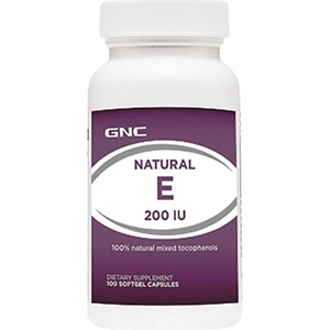 GNC Natural Vitamin E 400 IU [100 Гел капсули]