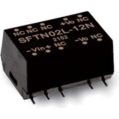 Mean Well SFTN02N-15N Měnič DC/DC modulový 2W 15V