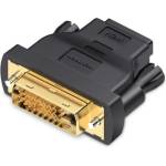 Vention Преходник Vention, DVI 24+1 Мъжски към HDMI Женски, Екраниран, Позлатени конектори - ECDB0 (ECDB0)
