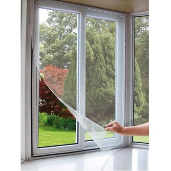 99130 Extol CRAFT Síť okenní proti hmyzu 150x180cm, bílá, PES 8595126956352