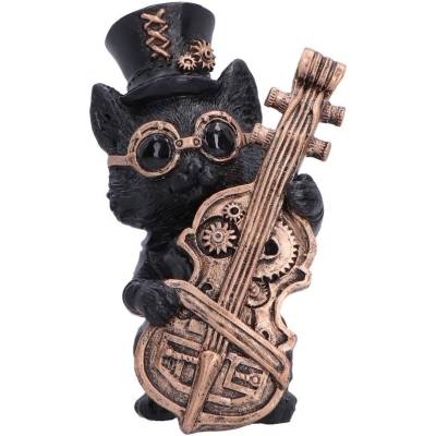 Nemesis Now Статуетка Nemesis Now Adult: Gothic - Music Meowstro (Bass), 10 cm (U7602B26)