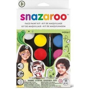 SMT Creatoys Obličejové barvy v tužce 6ks karneval na kartě 12x21cm