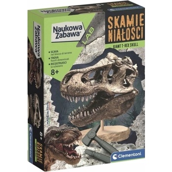 Clementoni Vedecká zábava Fosília T Rex lebka