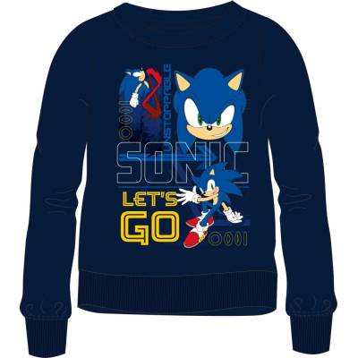 Ježko Sonic mikina 5218050 tmavo modrá