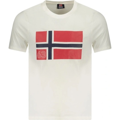 Norway 1963 Мъжка тениска с къс ръкав norway 1963, Размер xl, Цвят Бял (856022_biwhite)
