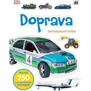 Jiri Models Naučné samolepkové knížky Doprava
