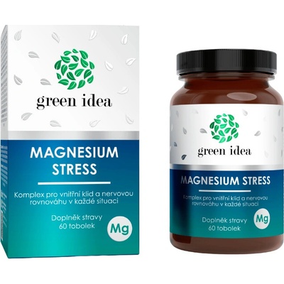 Green idea Magnesium Stress tobolky 60 ks