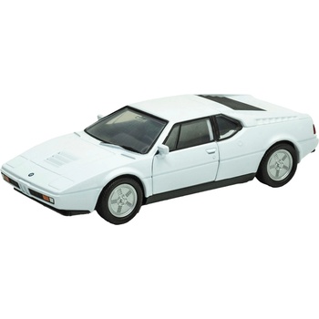 Welly Метална кола Welly - BMW M1, бяла, 1: 34 (1DCTYWE0BG4972026D)