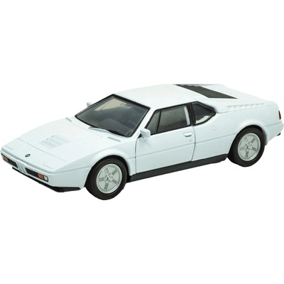 Welly Метална кола Welly - BMW M1, бяла, 1: 34 (1DCTYWE0BG4972026D)