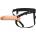 Pipedream Fantasy X-Tensions Elite 8" Silicone Hollow Strap-on Dual Density Skin