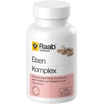Raab Vitalfood Железен комплекс - 80 капсули