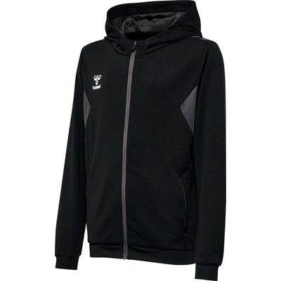 Hummel HML Authentic Pl Zip Hoodie Kids čierna