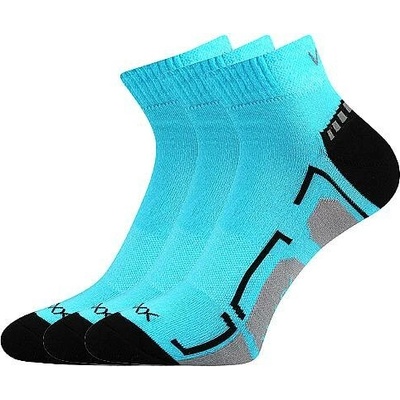 VoXX Flashik Dětské sportovní ponožky neon tyrkysová