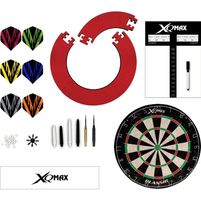 XQMax Darts Tournament Dart Set - Red