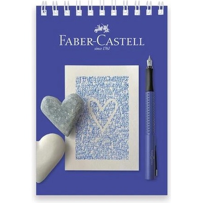 Faber-Castell Пад, A6, офсетова хартия, спирала, мека корица, 40 листа (FC ТЕФТ.А6 40Л.СПИР.)