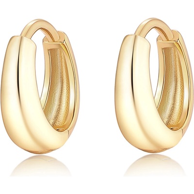 Olivie strieborné náušnice 12mm KRUHY 9287