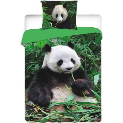 Jerry Fabrics obliečky Panda bavlna 140x200 70x90