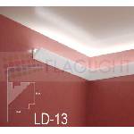  Ld-13 Декоративен профил за скрито led осветление ► 2метра (ld13)