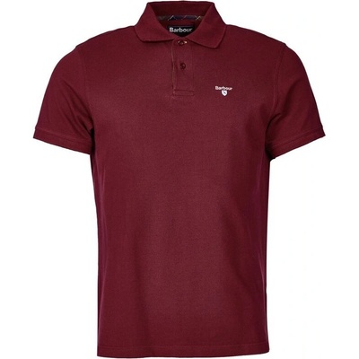 Barbour Tartan Pique polo shirt Ruby