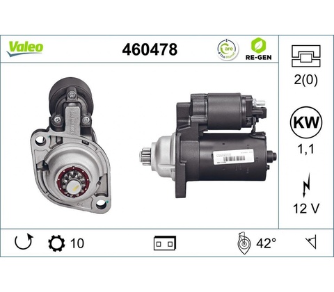 Startér VALEO 460478