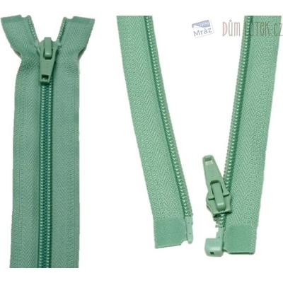 YKK Zips špirálový deliteľný starozelený 50 cm