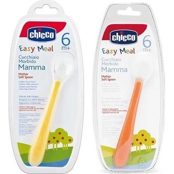 Chicco lyžička silikón soft 6+