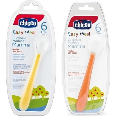 Chicco lyžička silikón soft 6+