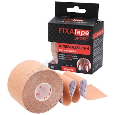 FIXAtape STANDARD sport tejpovacia páska telová 5 cm x 5 m