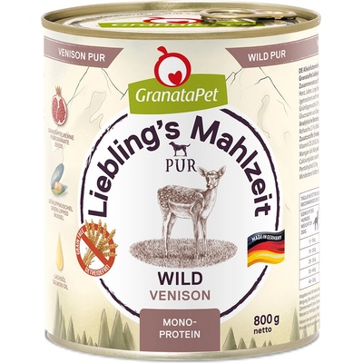 GranataPet Lieblings Mahlzeit zverina 12 x 800 g
