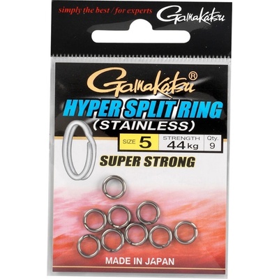 Gamakatsu Kroužky Hyper Split Ring 12 mm 83 kg – Zbozi.Blesk.cz