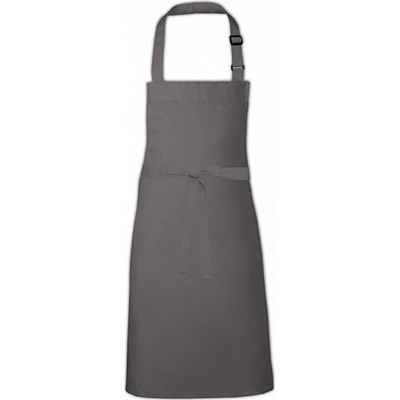 Link Kitchen Wear Nastavitelná zástěra na grilování bez potisku šedá tmavá X979