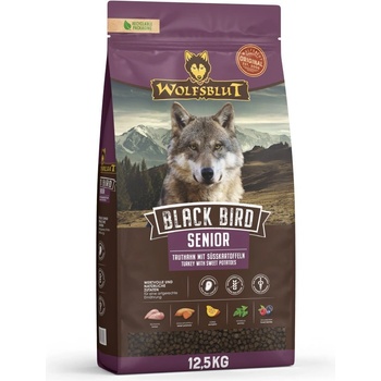 Wolfsblut Черен Птица Сениор 12, 5 кг