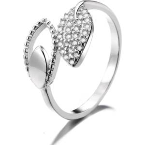 Silenti Jewelry Сребърен пръстен "Озарение" - 5 - 49мм (15.6мм диам. )