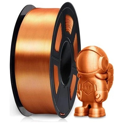 Консуматив за 3D принтер Silk, PLA , 1.75 mm, 1 kg, бронз (3D-C FIL PLA+SBRO)