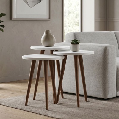 TopMebel Калан полипропиленова маса в цвят капучино 150x90x75см