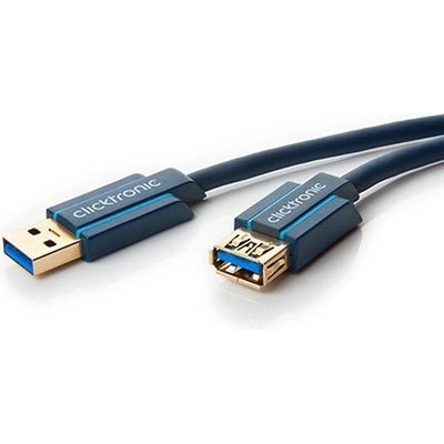 Clicktronic 11.90.1350 USB 3.0, USB3.0 A(M) - USB3.0 A(F), 1,8m