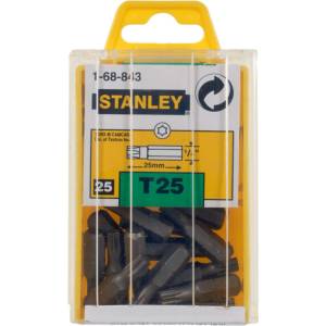 STANLEY - Комплект битове T25, 25 бр. 1-68-843 (1-68-843)