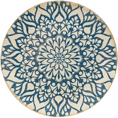 Saturnia Чиния за сервиране SATURNIA Table, 31 см, синя/бежова (22017/ZRTAB)