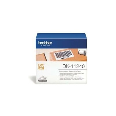 BROTHER papírové štítky DK-11240/ QL/ štítky pro barcode/ 600ks/ 102 x 51mm DK11240
