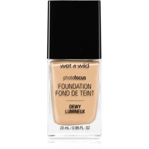 Wet n Wild PhotoFocus лек хидратиращ фон дьо тен за озаряване на лицето цвят Soft Beige 28ml