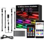 ELMARK Bluetooth АВТОМ. led ЛЕНТИ С МУЗ. КОНТРОЛ, КОМПЛЕК (99led985s)