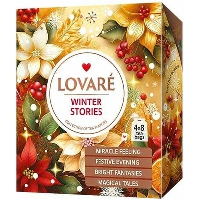 Lovaré Winter Kolekce čajů Tea Assorted 32 sáčků
