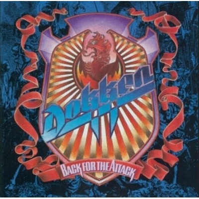 Dokken - Back For The Attack (Limited Edition) (Magenta/Sky Blue Coloured) (LP) (4050538692631)