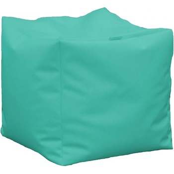 Image 1 of PUFRELAX Пуф, Табуретка Куб XL - Teteron Aqua, Пълнеж от Полистиролни перли, за открито, 130л (PUF-G-CXL-TEX-AQA)