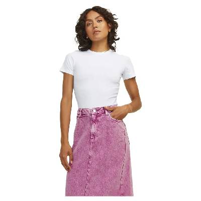 Тениска Jack & jones Gigi JJXX short sleeve T-shirt - White (Bright White)