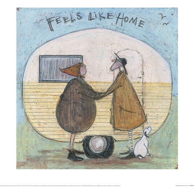 Umelecká tlač Sam Toft - Feels Like Home, 40 × 40 cm